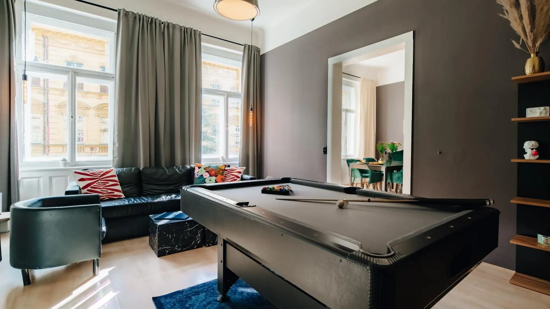 Cinema Apartment Billiard & Foosball - City Centre Prague Czech Republic